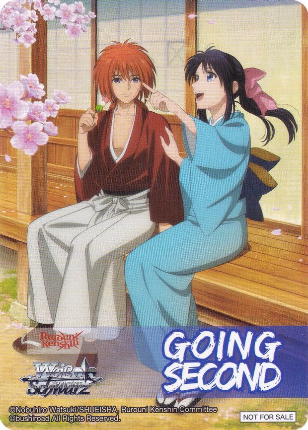Going Second (Days of Fluttering Sakura, Kenshin Himura Kaoru Kamiya)