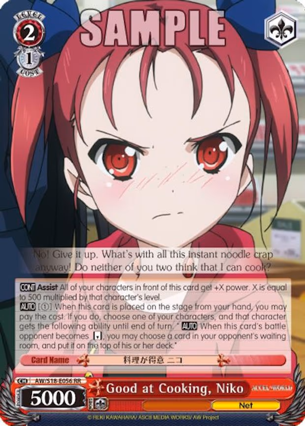 Good at Cooking, Niko