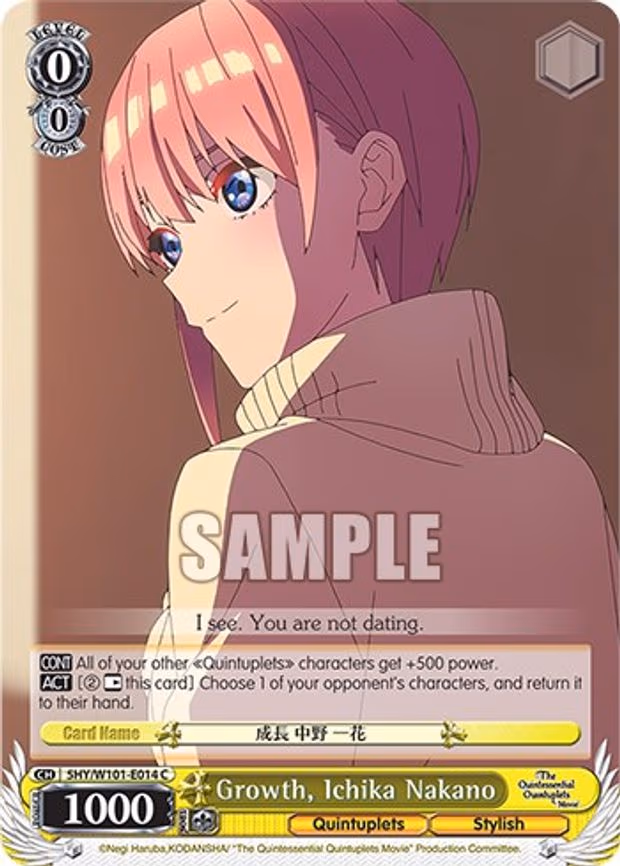 Growth, Ichika Nakano
