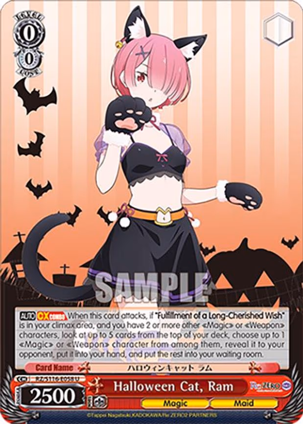 Halloween Cat, Ram - Uncommon (RZ/S116-E058)