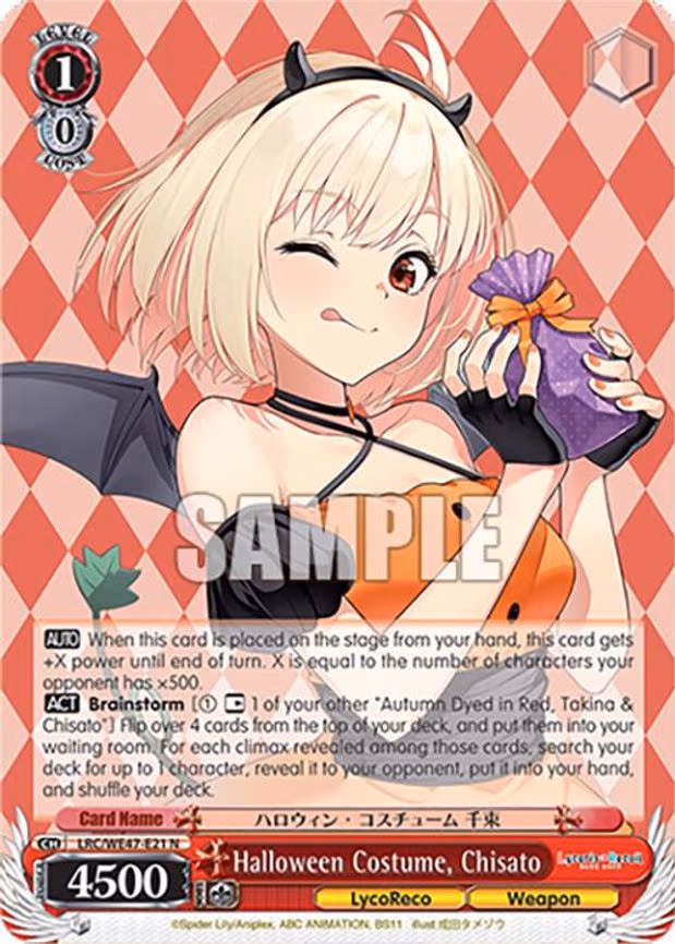 Halloween Costume, Chisato