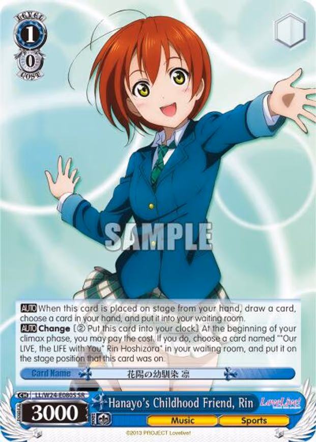 Hanayo's Childhood Friend, Rin