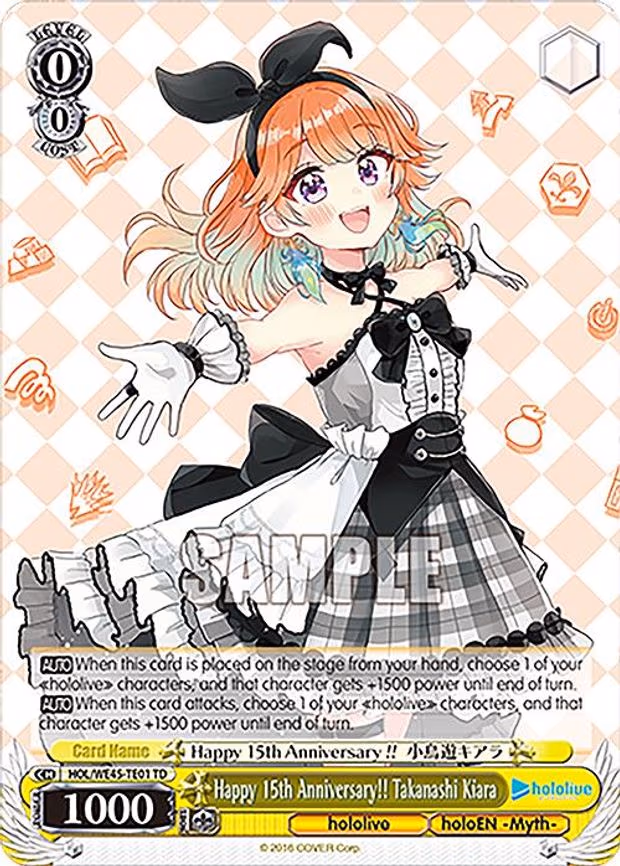 Happy 15th Anniversary!! Takanashi Kiara