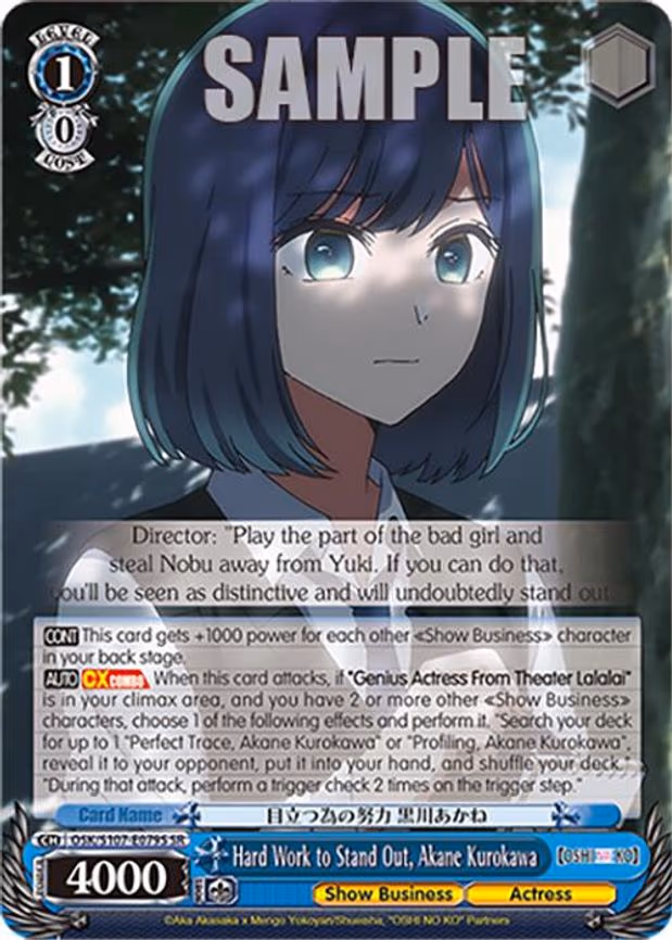 Hard Work to Stand Out, Akane Kurokawa