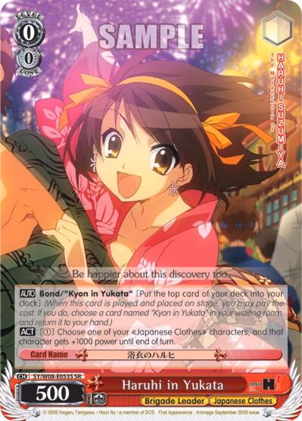 Haruhi in Yukata