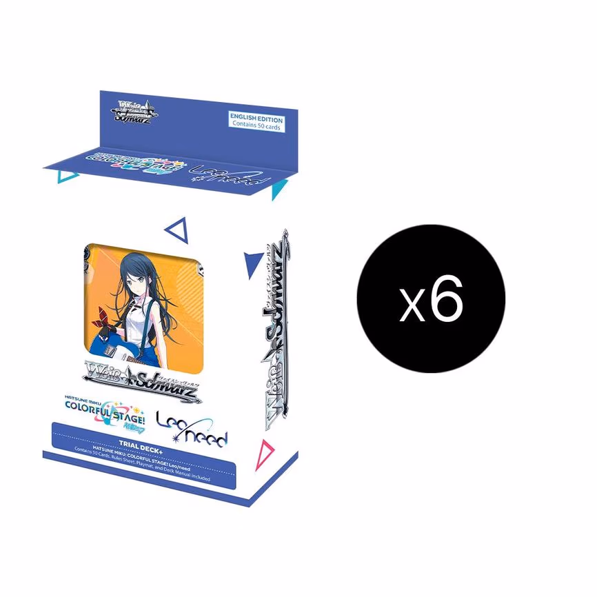 HATSUNE MIKU: COLORFUL STAGE! Leo/need Trial Deck+ Display