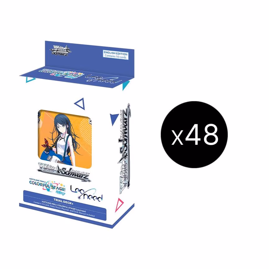 HATSUNE MIKU: COLORFUL STAGE! Leo/need Trial Deck+ Display Case