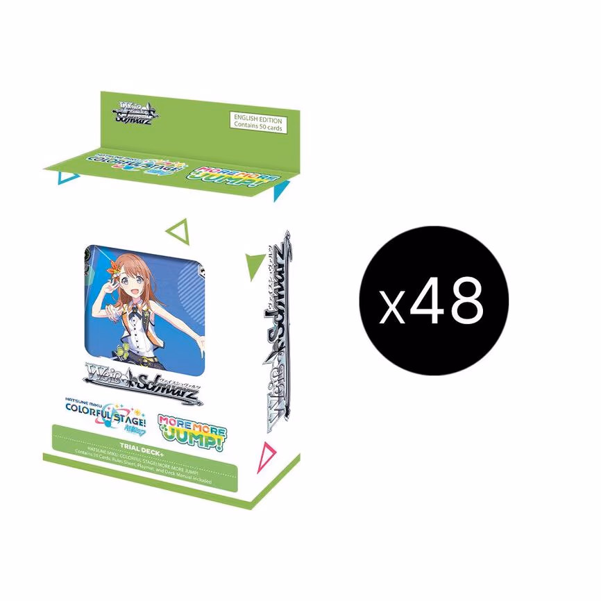 HATSUNE MIKU: COLORFUL STAGE! More More Jump! Trial Deck+ Display Case