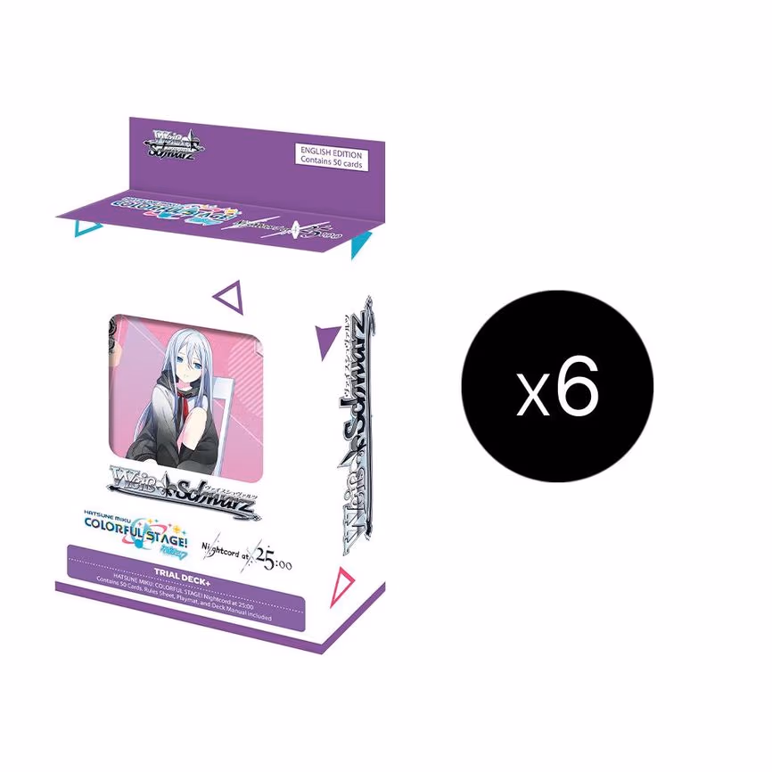 HATSUNE MIKU: COLORFUL STAGE! Nightcord at 25:00 Trial Deck+ Display