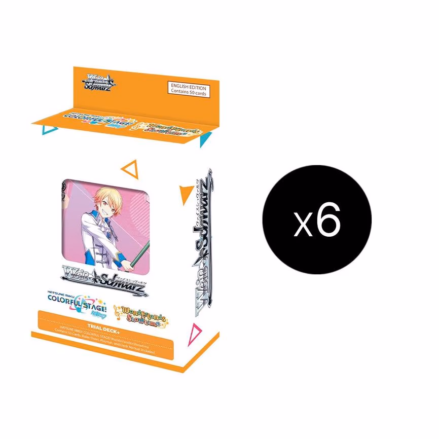 HATSUNE MIKU: COLORFUL STAGE! Wonderlands x Showtime Trial Deck+ Display