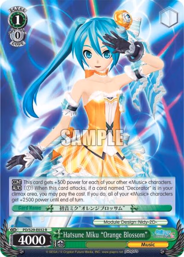 Hatsune Miku "Orange Blossom"