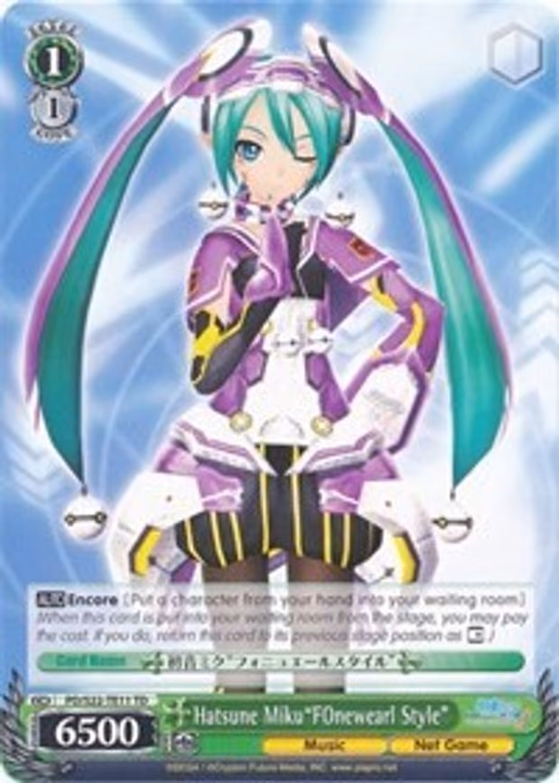 Hatsune Miku"FOnewearl Style"