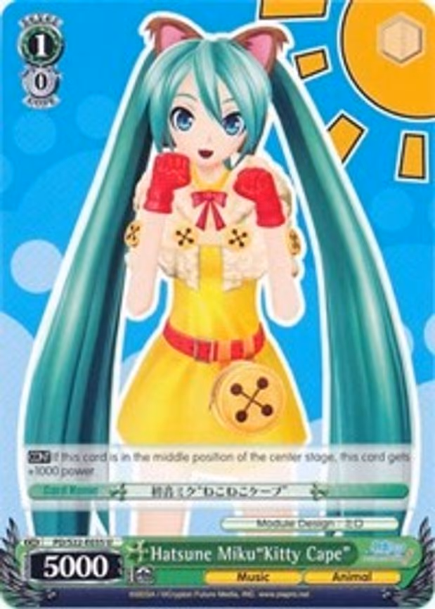 Hatsune Miku"Kitty Cape"