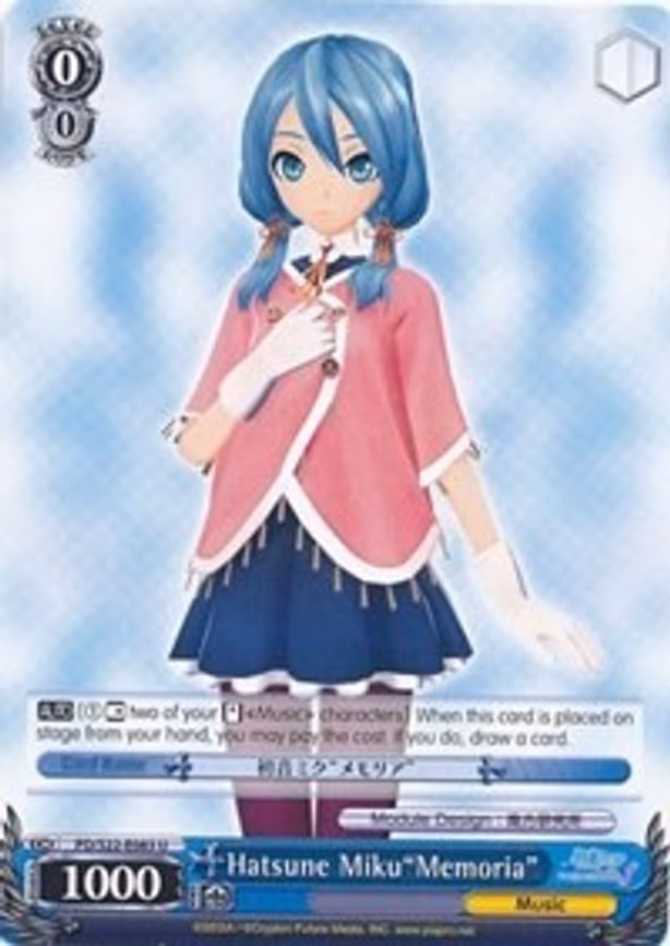 Hatsune Miku"Memoria"