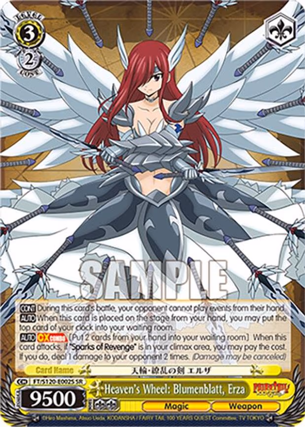 Heaven's Wheel: Blumenblatt, Erza