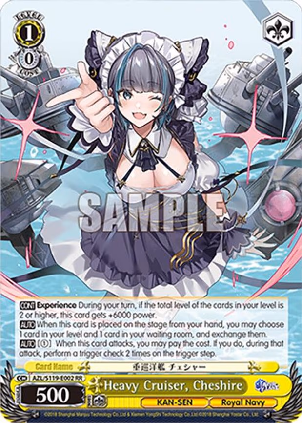 Heavy Cruiser, Cheshire