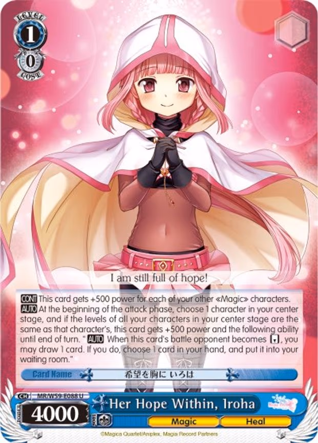 Her Hope Within, Iroha