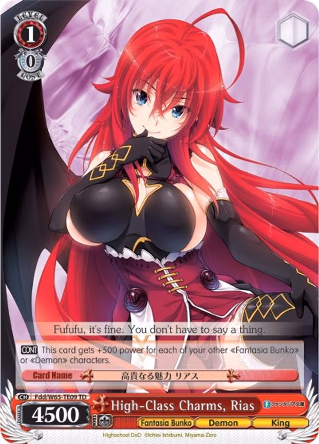 High-Class Charms, Rias