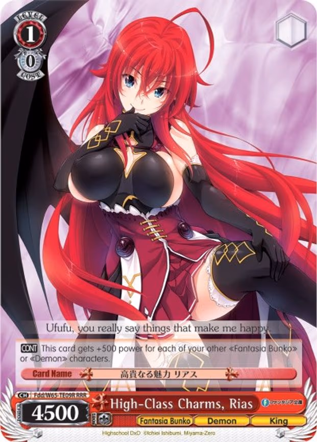 High-Class Charms, Rias