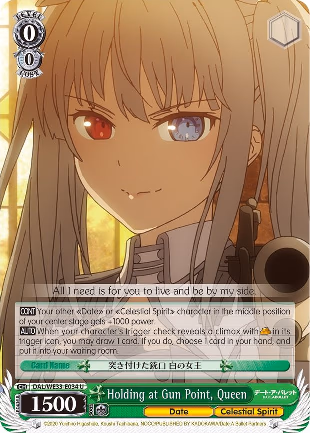 Holding at Gun Point, Queen