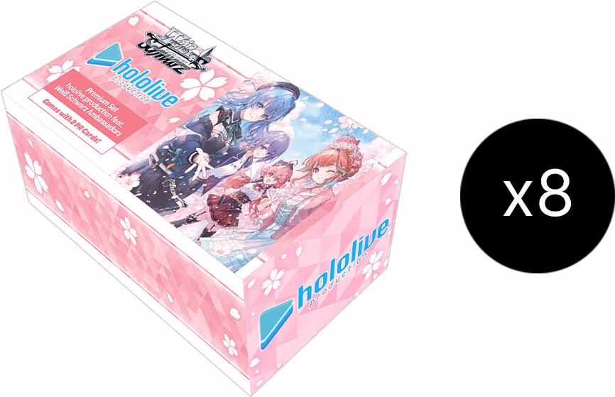 hololive production feat. Weiss Schwarz Ambassadors Premium Set Case