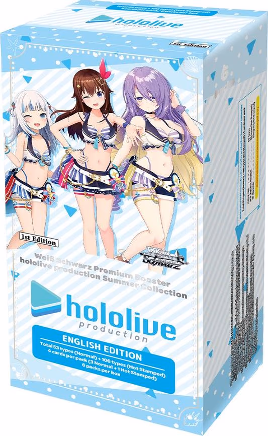 hololive production Summer Collection Premium Booster Box