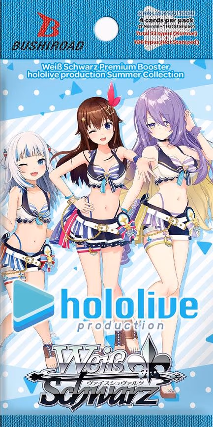 hololive production Summer Collection Premium Booster Pack