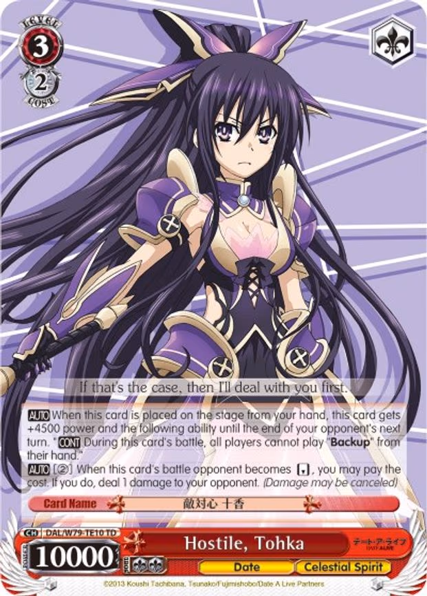 Hostile, Tohka