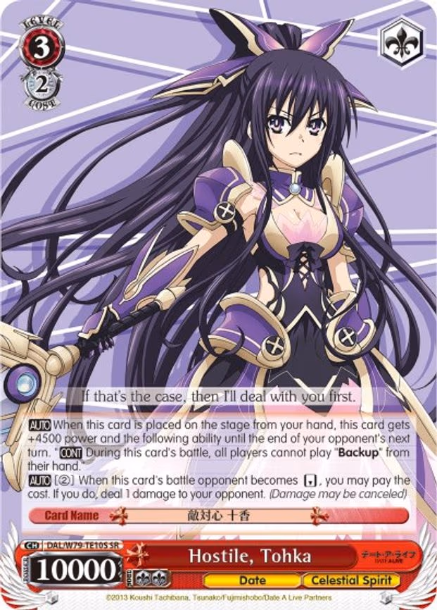 Hostile, Tohka