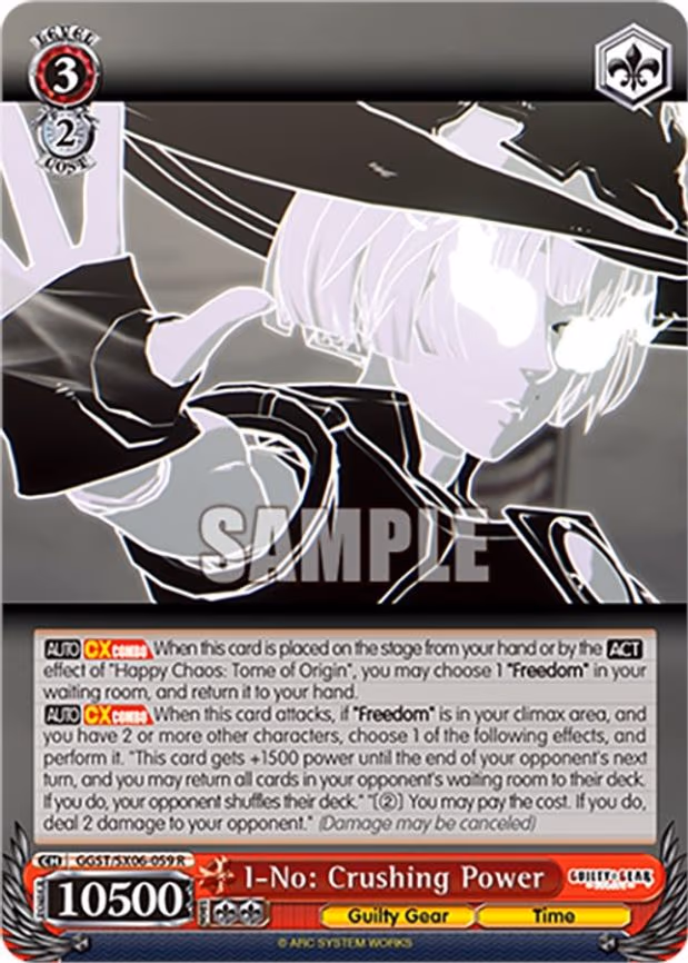 I-No: Crushing Power