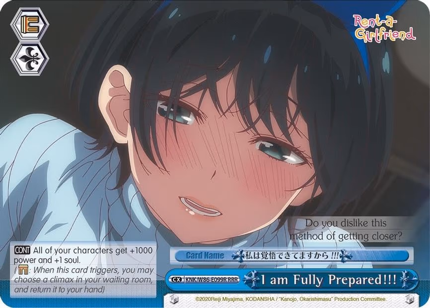 I am Fully Prepared!!!