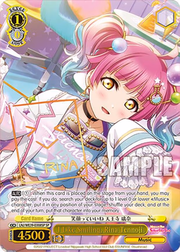 I Like Smiling, Rina Tennoji