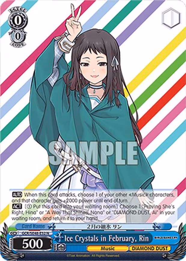 Ice Crystals in February, Rin
