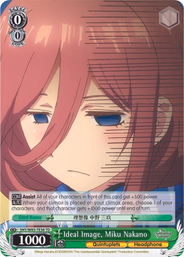 Ideal Image, Miku Nakano