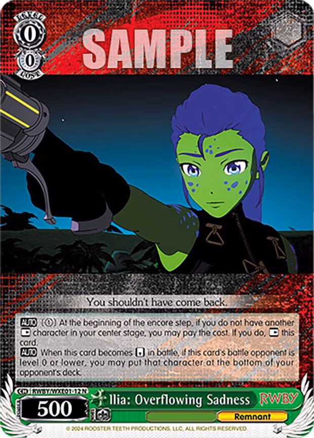 Ilia: Overflowing Sadness