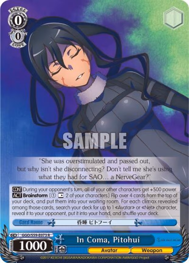 In Coma, Pitohui