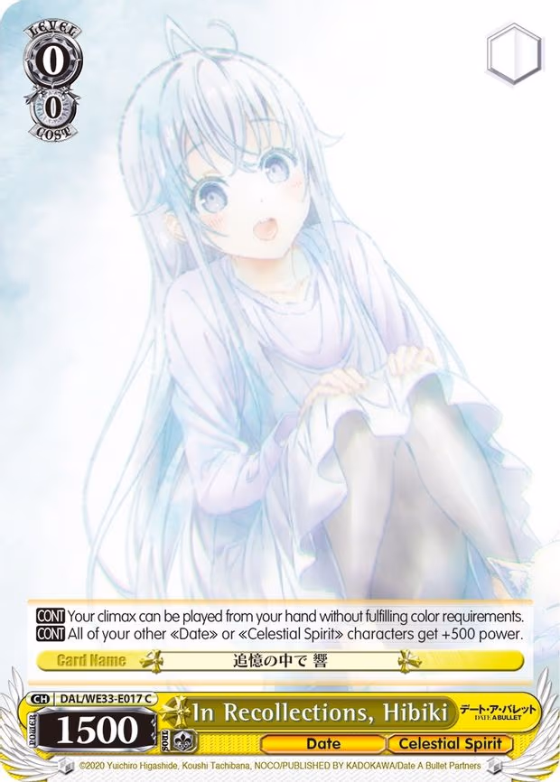 In Recollections, Hibiki