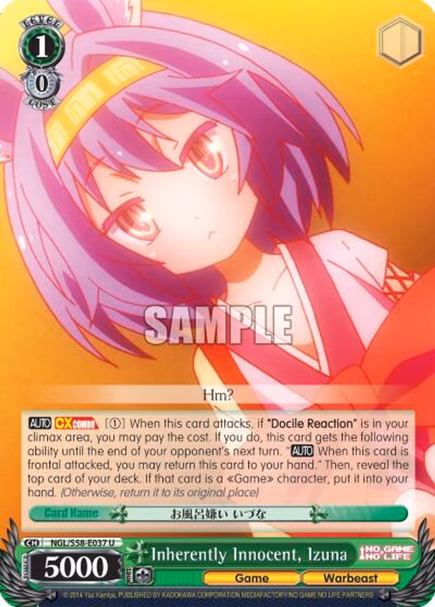Inherently Innocent, Izuna