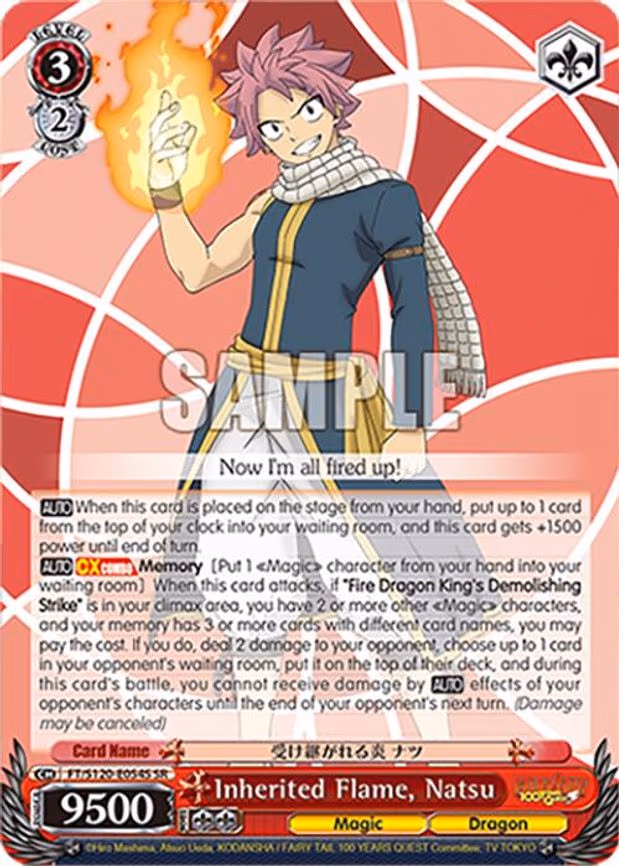 Inherited Flame, Natsu