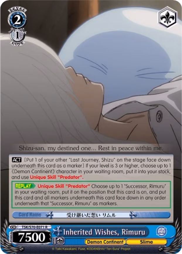 Inherited Wishes, Rimuru