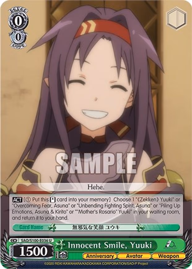 Innocent Smile, Yuuki