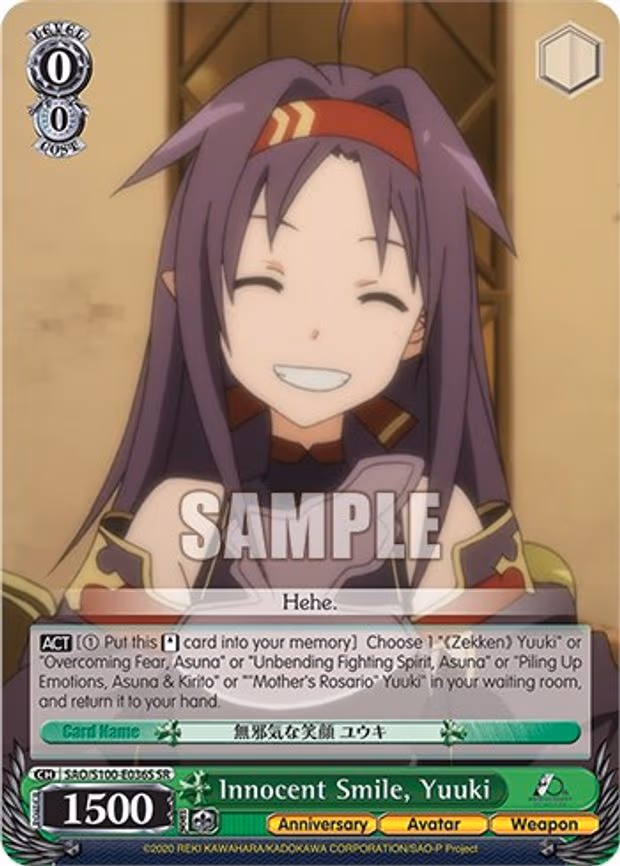 Innocent Smile, Yuuki