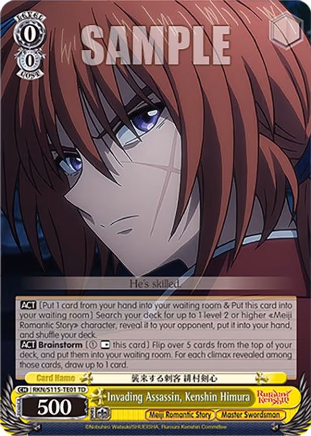 Invading Assassin, Kenshin Himura