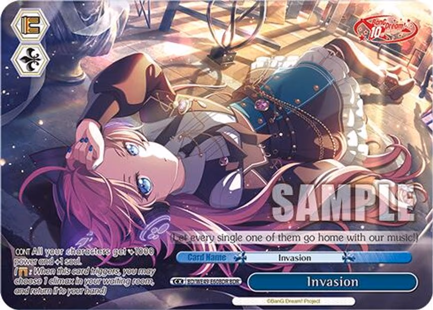 Invasion - Band Rare (BD/WE49-E60BDR)