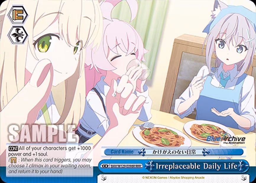 Irreplaceable Daily Life