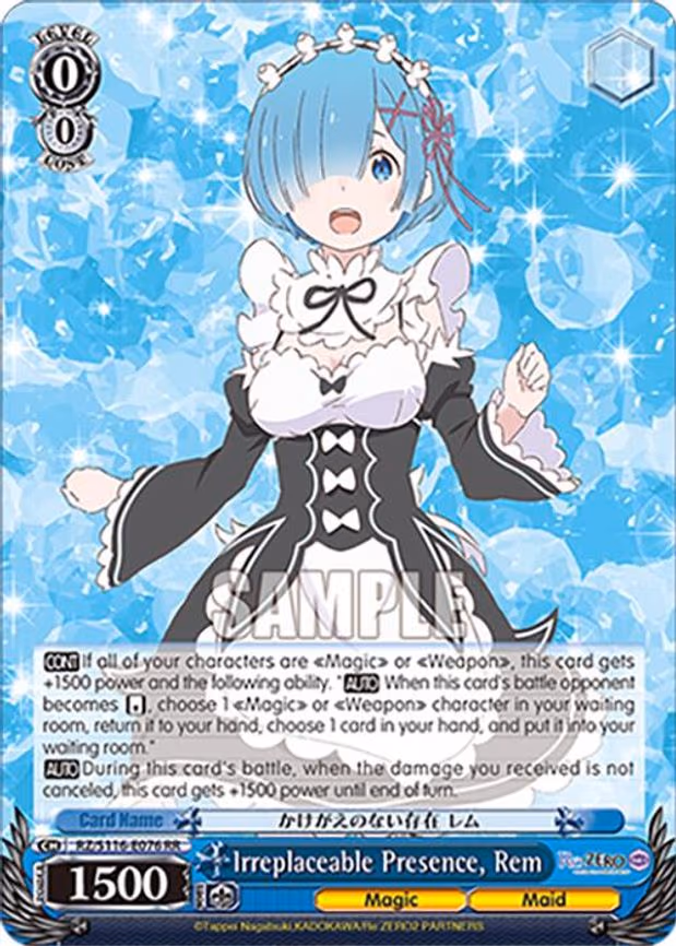 Irreplaceable Presence, Rem - Double Rare (RZ/S116-E076)