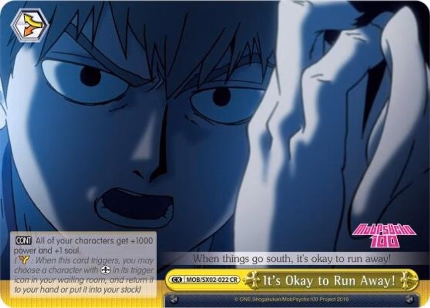 It's Okay to Run Away!