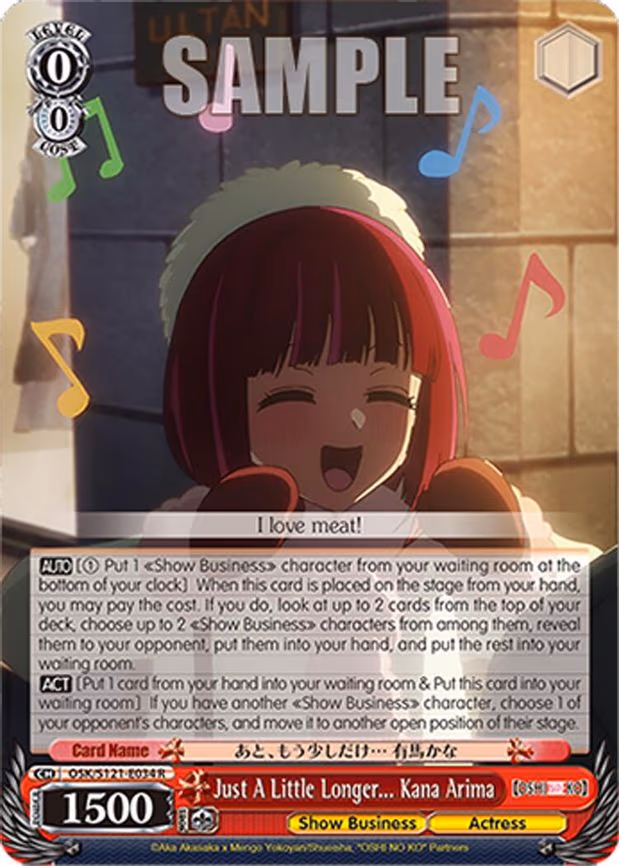 Just A Little Longer... Kana Arima