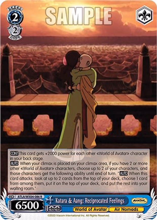 Katara & Aang: Reciprocated Feelings