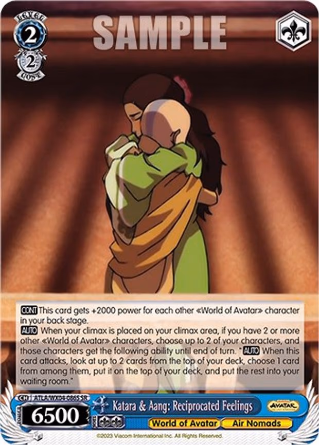 Katara & Aang: Reciprocated Feelings